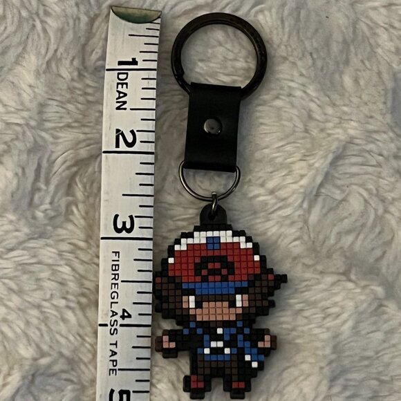 Rare Japan Pokemon Center 2011 Dot Sprite Campaign Hilbert Keychain - Picture 8 of 10